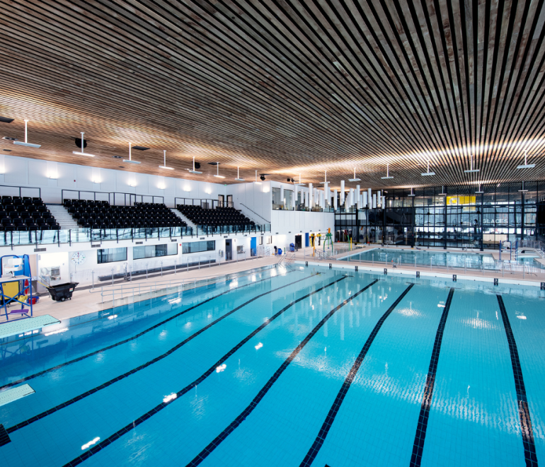 piscine du complexe sportif Desjardins