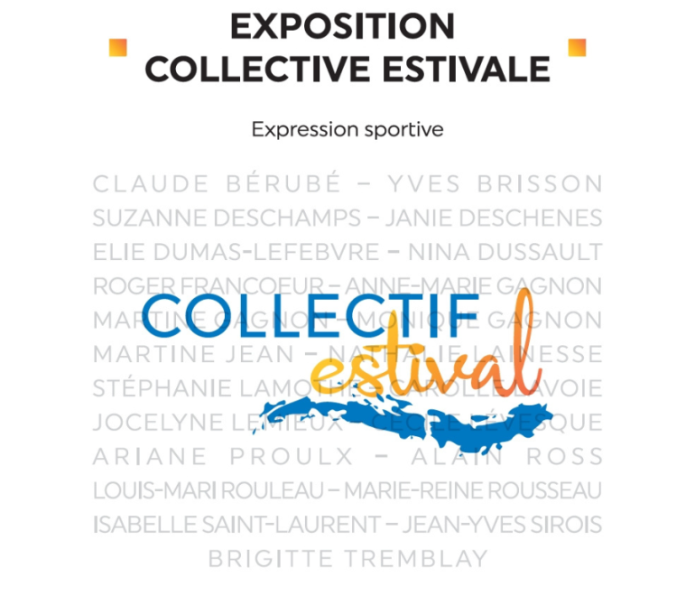 La galerie d’art Léonard-Parent présente une exposition collective estivale : « Expression sportive »